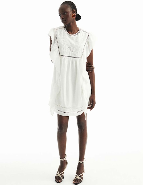Vestido corto casual Sfera para mujer