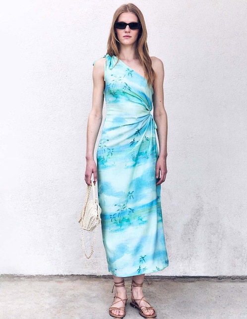 Vestido crop playa Sfera para mujer