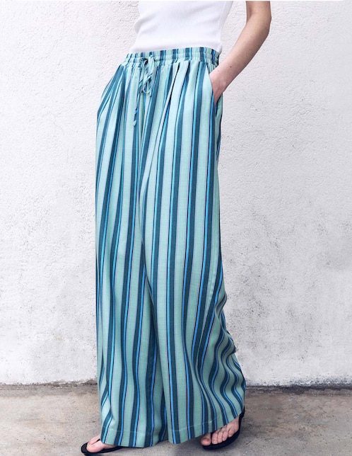 Pantalón relaxed Sfera amplio para mujer