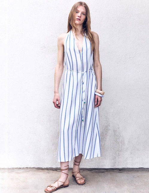 Vestido crop casual Sfera para mujer