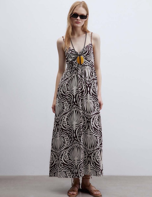 Vestido largo casual Sfera para mujer