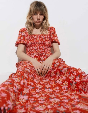 Vestido largo casual Sfera para mujer