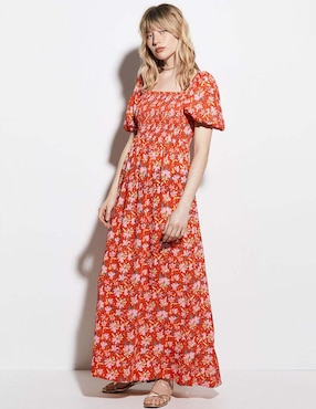 Vestido largo casual Sfera para mujer
