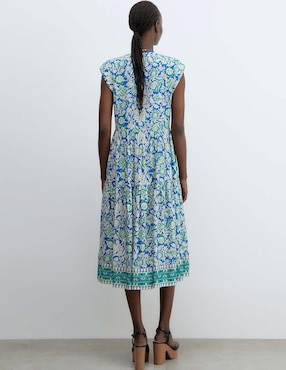 Vestido midi playa Sfera para mujer