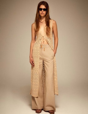 Pantalón relaxed Sfera wide leg para mujer