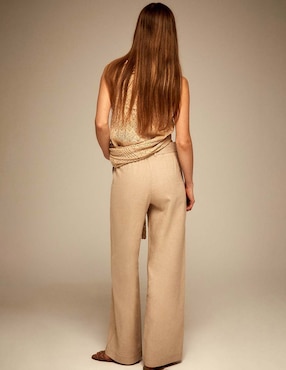 Pantalón relaxed Sfera wide leg para mujer