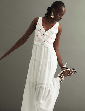 Vestido crop casual Sfera para mujer