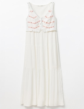 Vestido crop casual Sfera para mujer