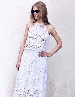 Falda crop Sfera a la cintura