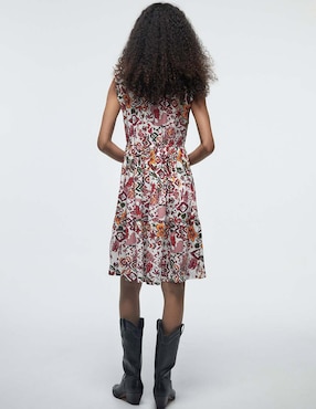 Vestido a la rodilla casual Sfera para mujer
