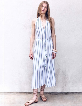 Vestido crop casual Sfera para mujer