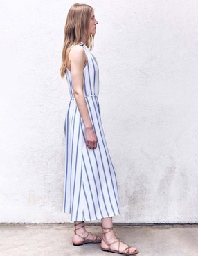 Vestido crop casual Sfera para mujer