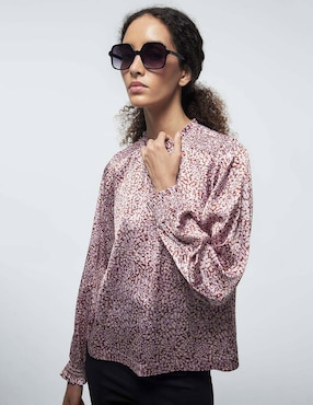 Camisa Sfera manga larga para mujer