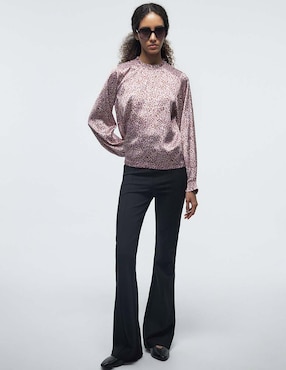 Camisa Sfera manga larga para mujer