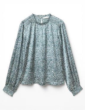 Blusa Sfera manga larga para mujer