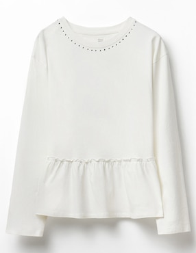 Camiseta Sfera cuello redondo manga larga