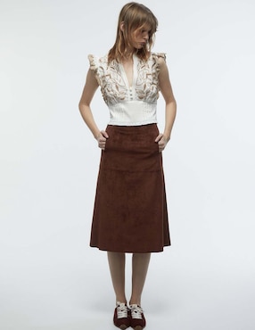 Blusa Sfera manga corta para mujer