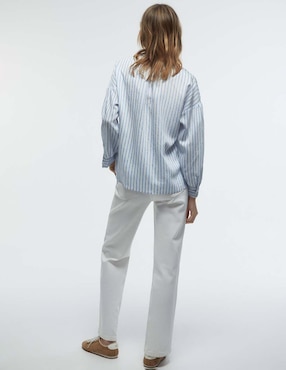 Camisa Sfera manga larga para mujer