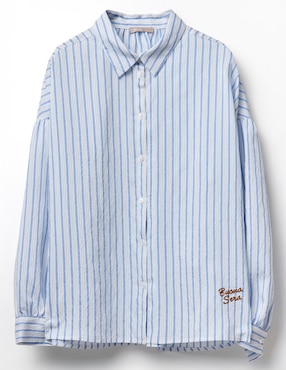 Camisa Sfera manga larga para mujer