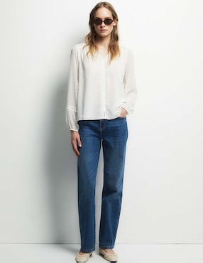 Camisa Sfera manga larga para mujer