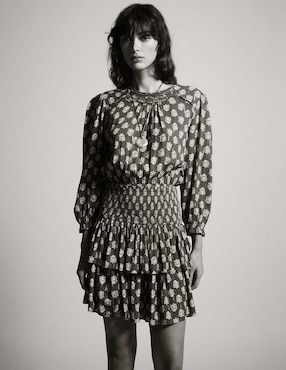 Vestido corto casual Sfera para mujer