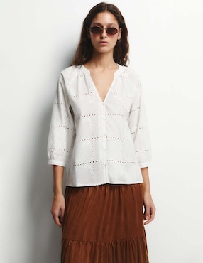 Blusa Sfera manga 3/4 para mujer