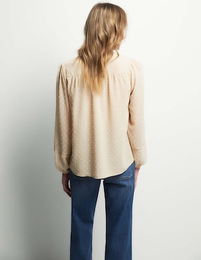 Camisa Sfera manga larga para mujer