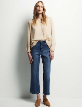 Camisa Sfera manga larga para mujer