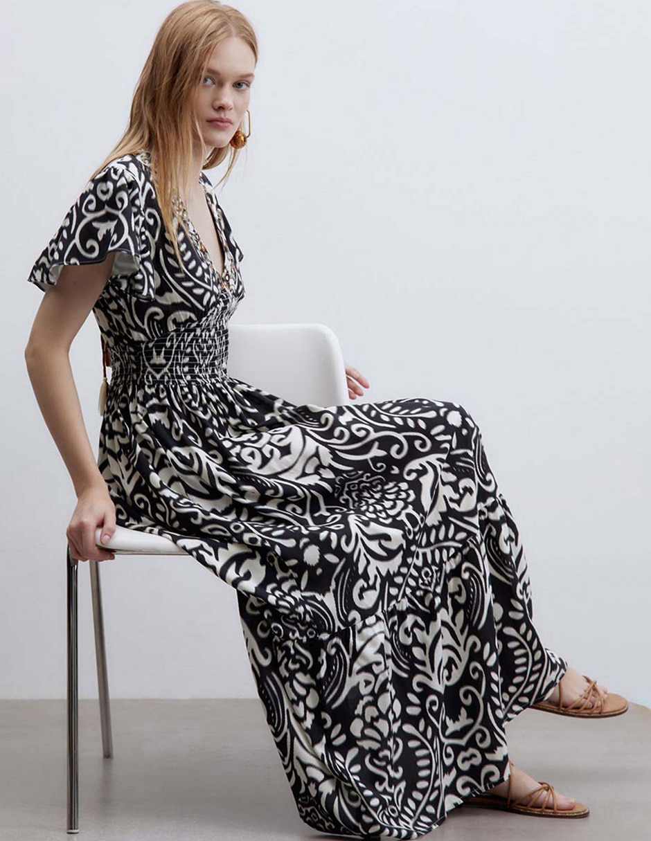 Vestido largo casual para mujer 2