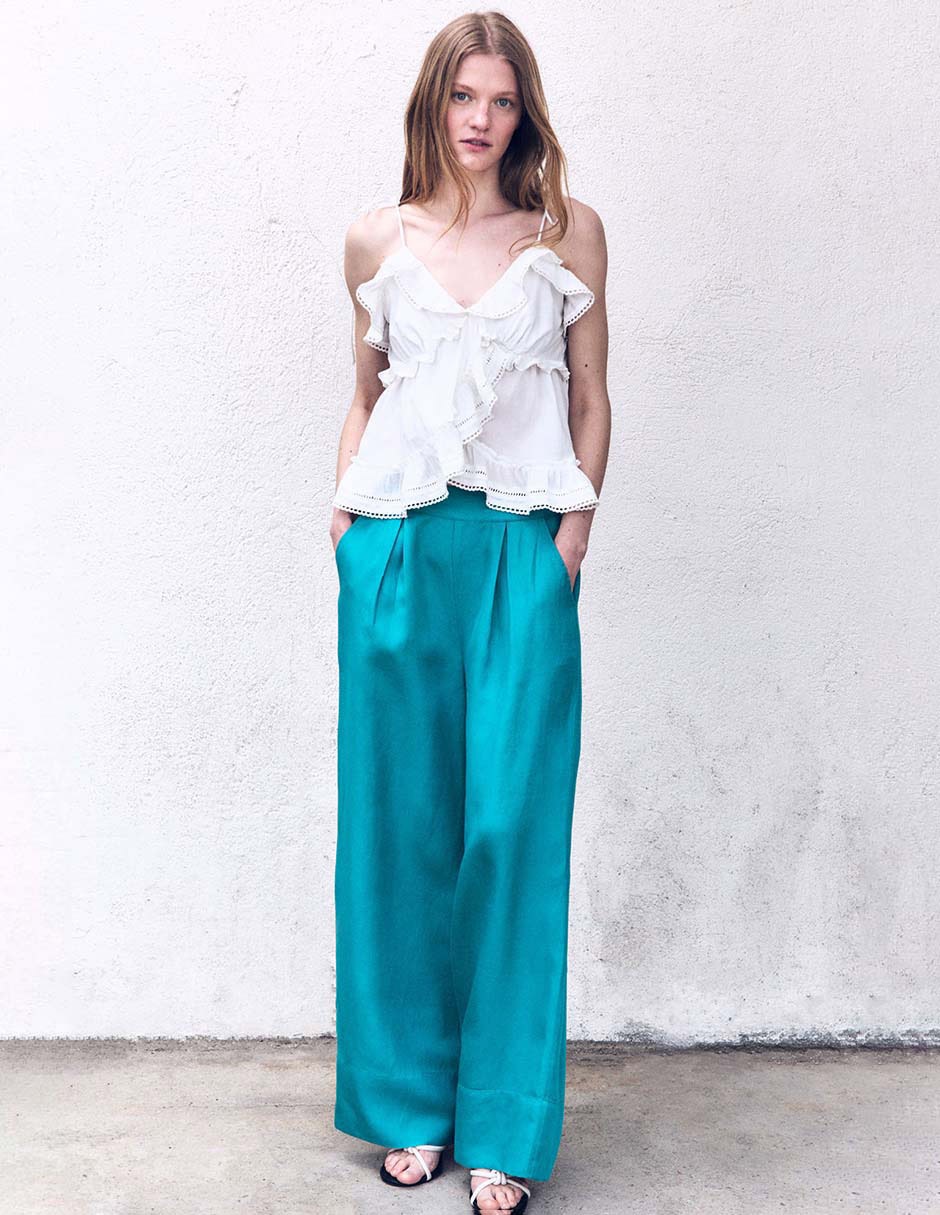 Pantalón relajado para mujer 3