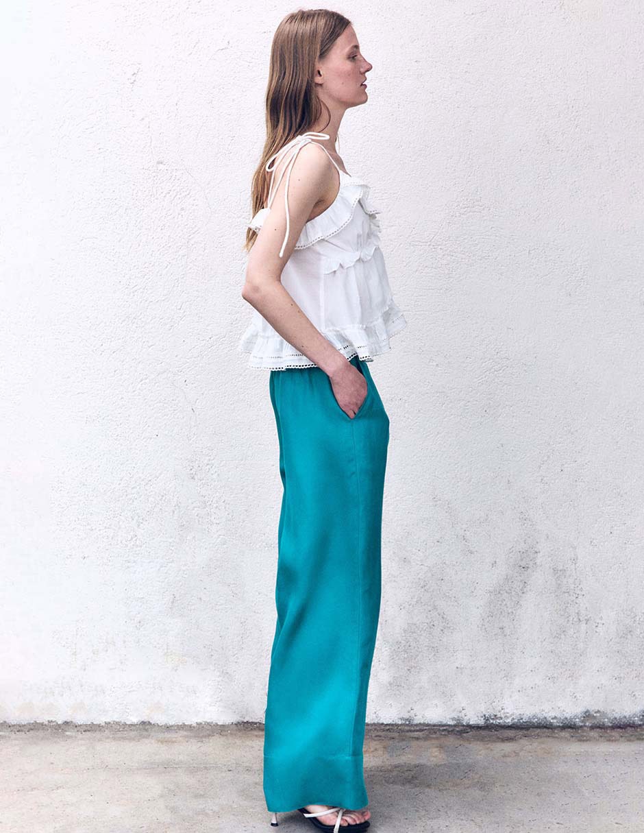 Pantalón relajado para mujer 4