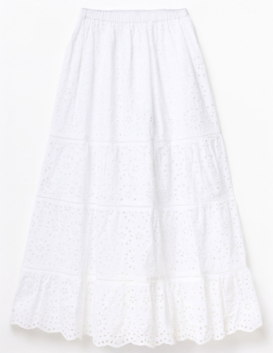 Falda crop a la cintura 6