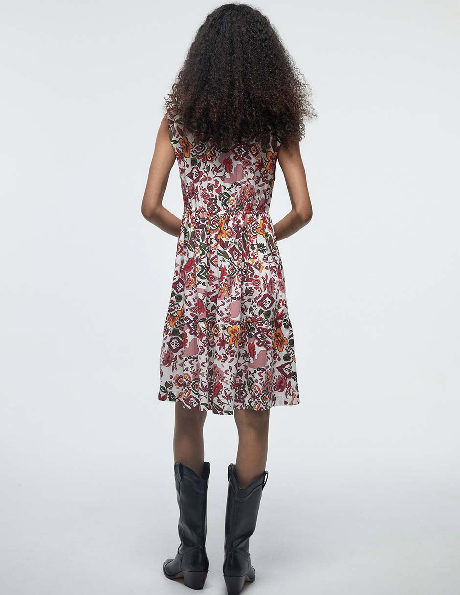 VESTIDO TUNICA BORDADO