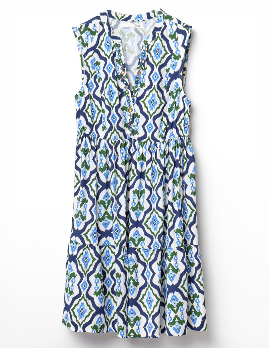 Vestido a la rodilla casual para mujer 3