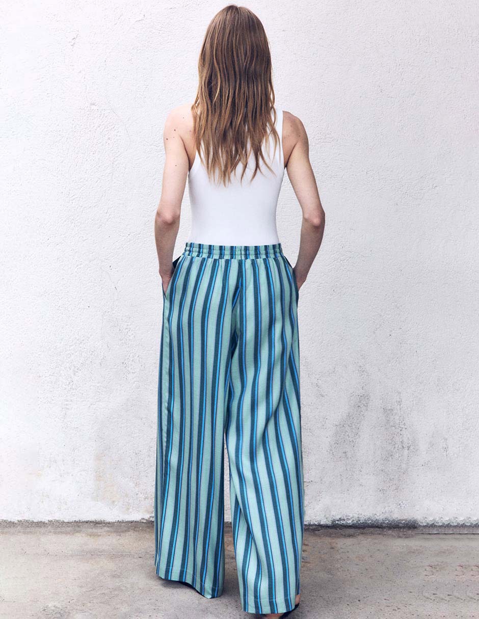 Pantalón relaxed amplio para mujer 2