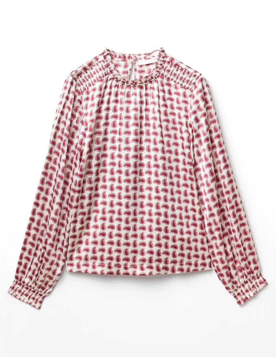 Blusa Sfera manga larga para mujer 4