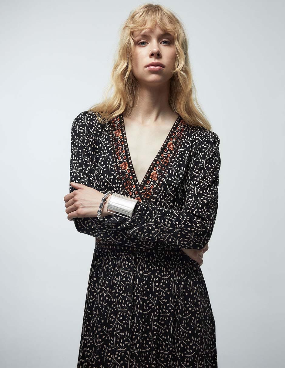 Vestido largo casual para mujer 2