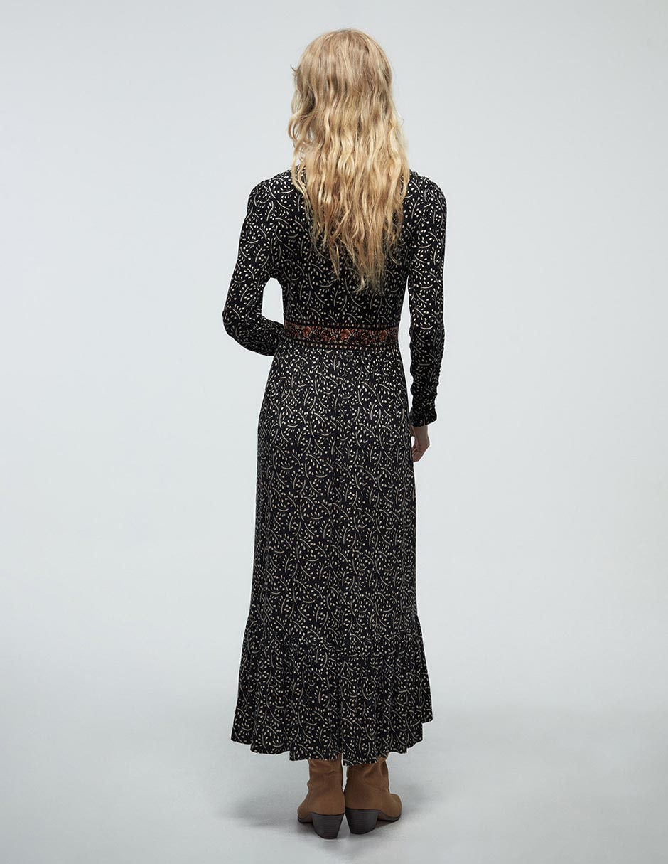 Vestido largo casual para mujer 3