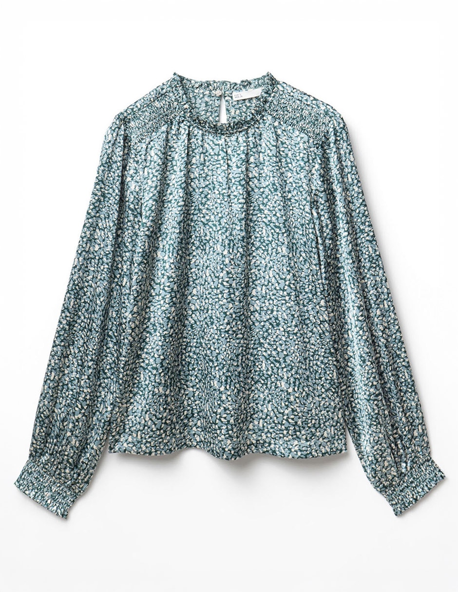 Blusa Sfera manga larga para mujer 4
