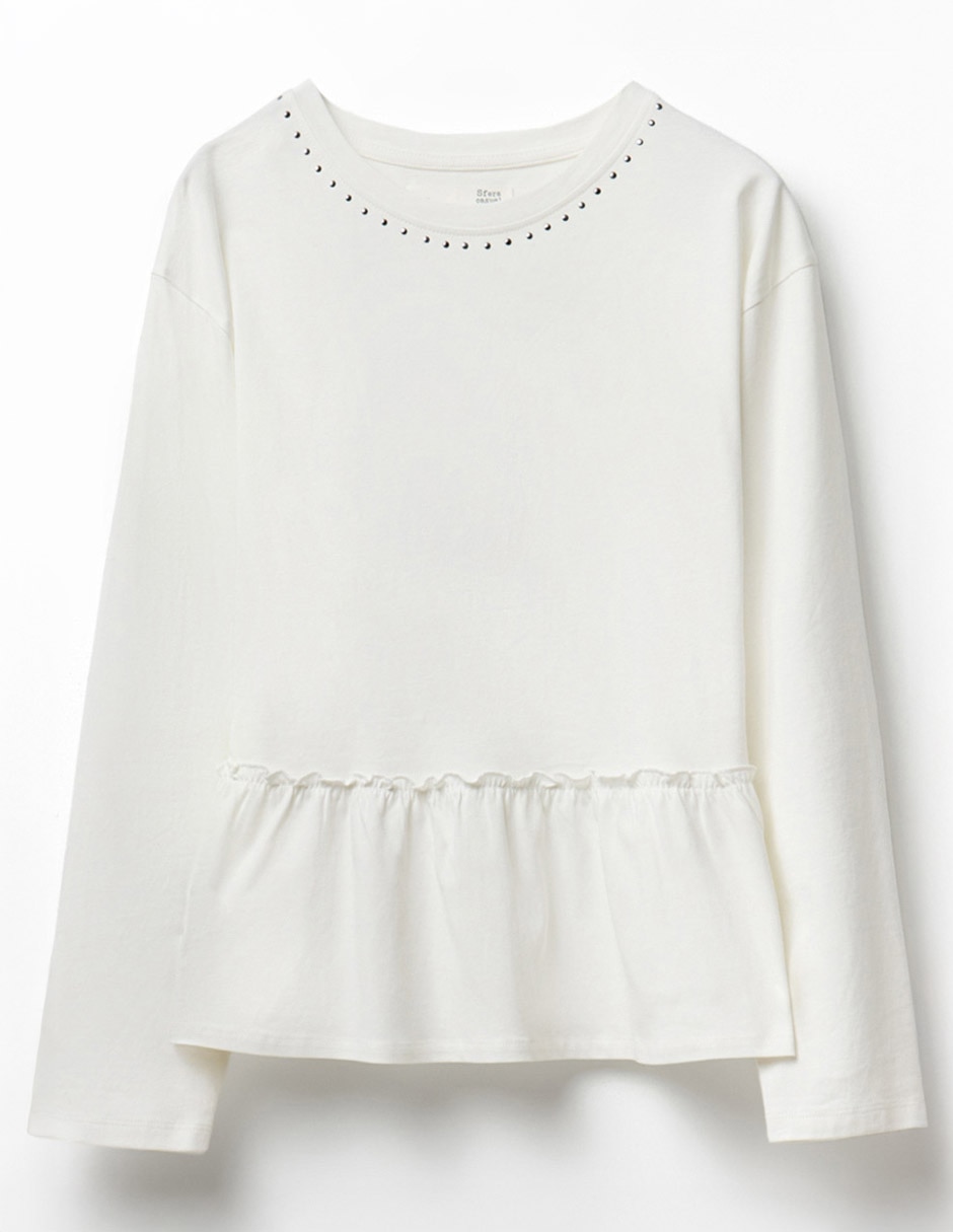 Camiseta Sfera cuello redondo manga larga 5