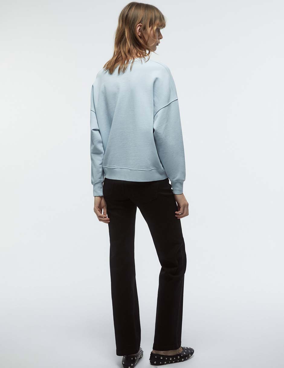 Sudadera sin capucha para mujer 2