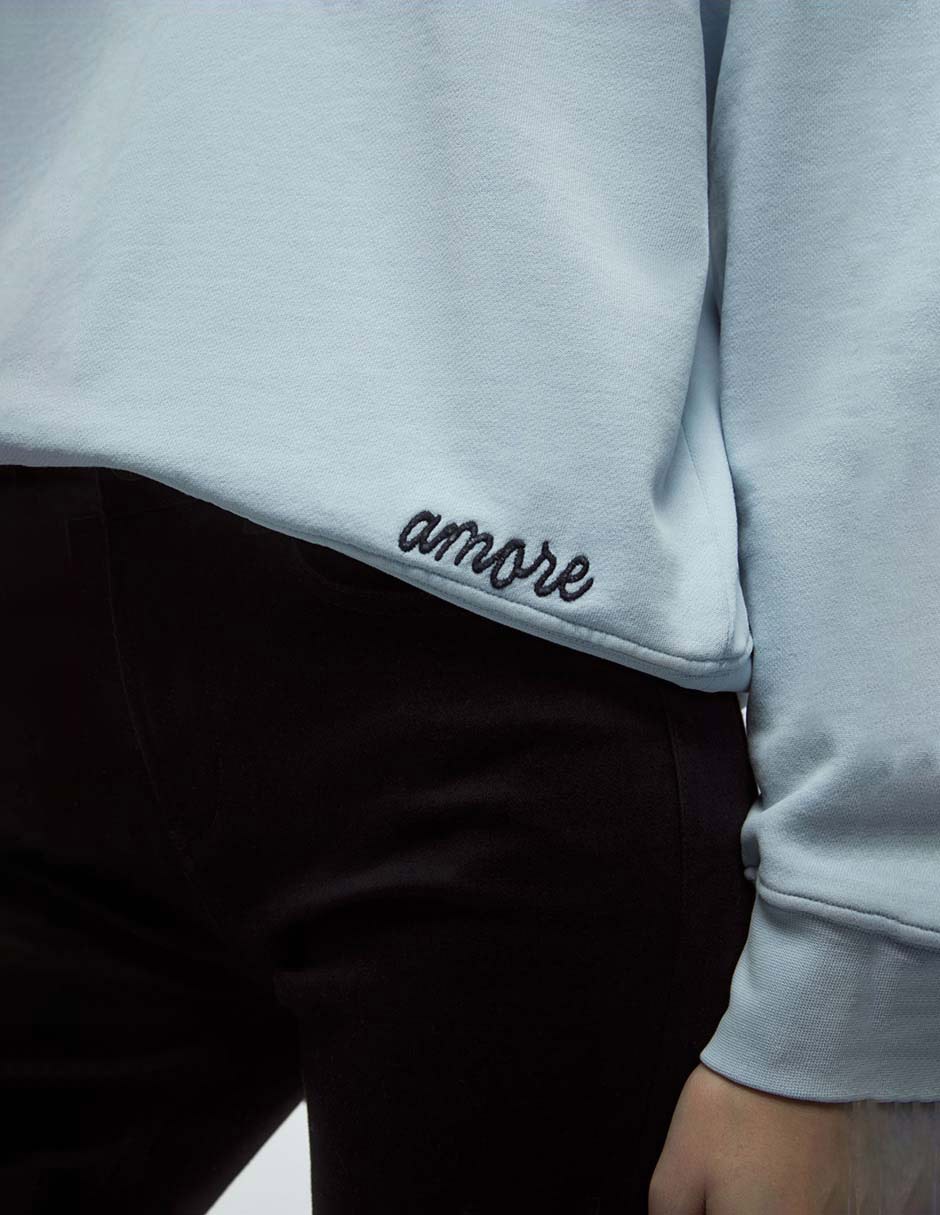 Sudadera sin capucha para mujer 3