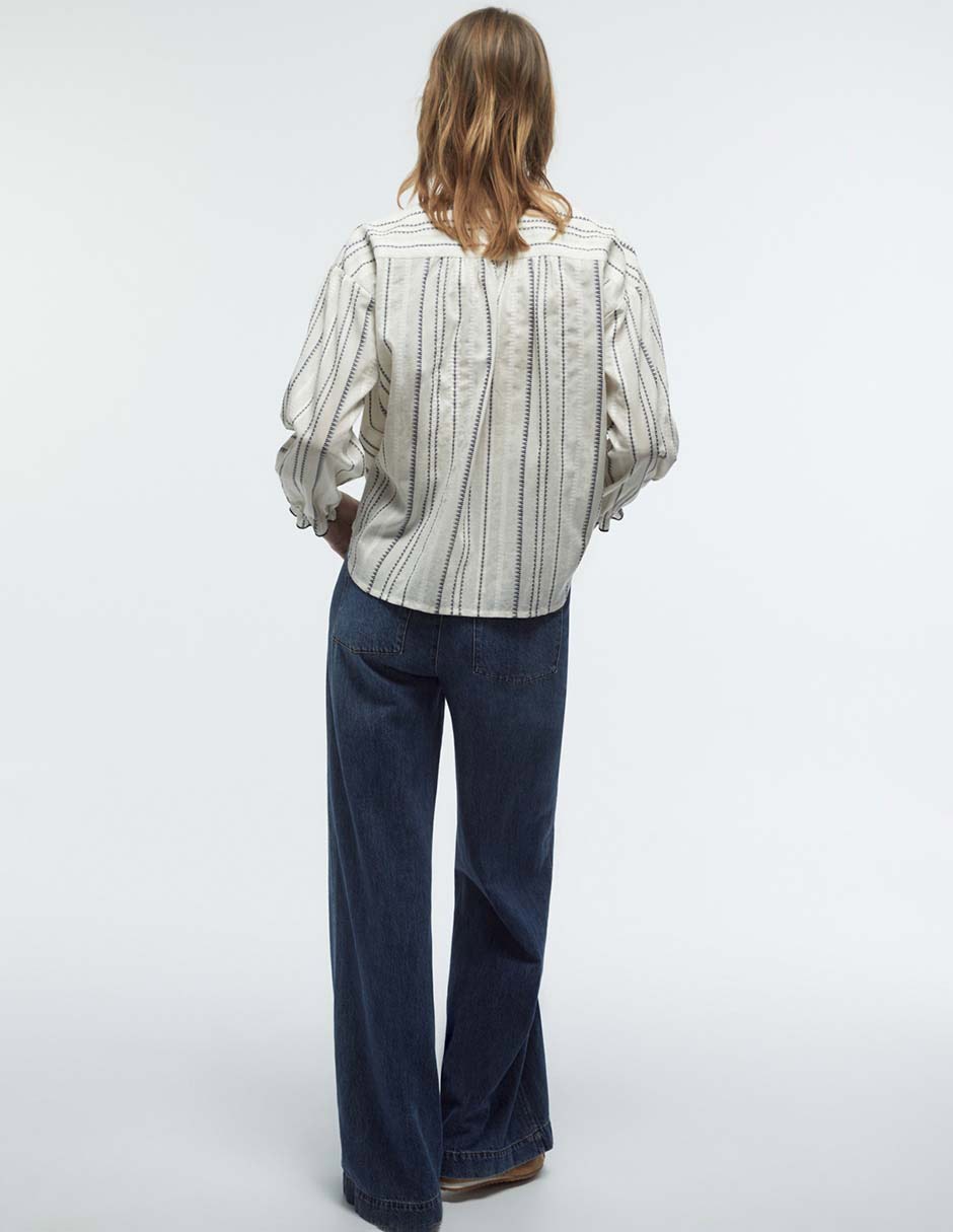 Blusa Sfera manga larga para mujer 2