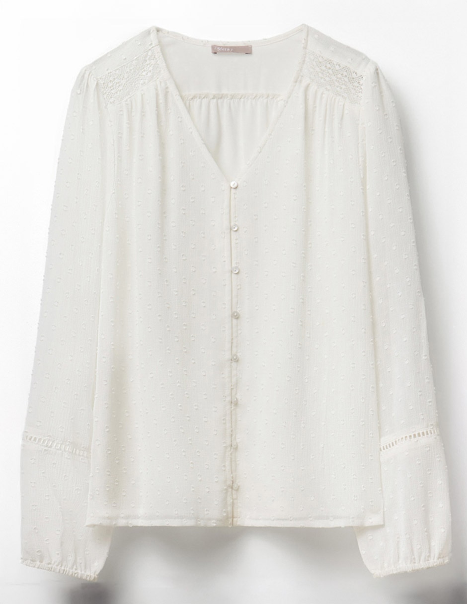 Camisa manga larga para mujer 4