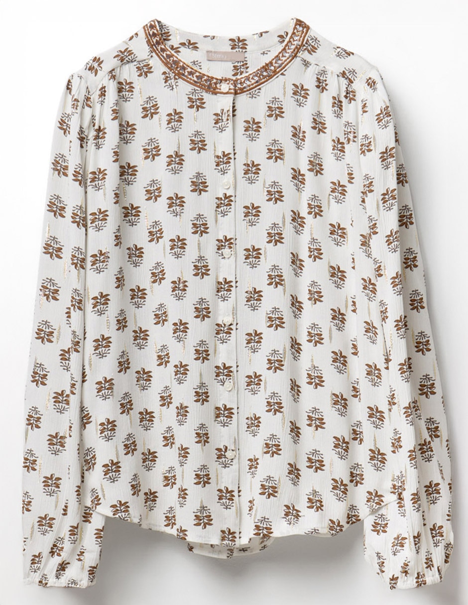 Blusa Sfera manga larga para mujer 4
