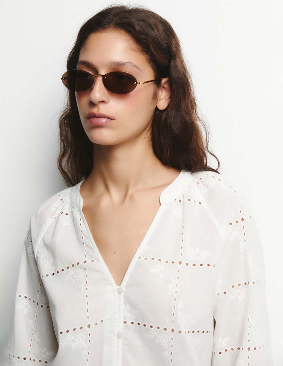 Blusa Sfera manga 3/4 para mujer 3