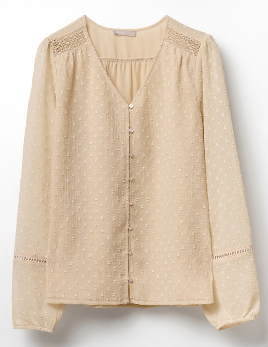 Camisa manga larga para mujer 4